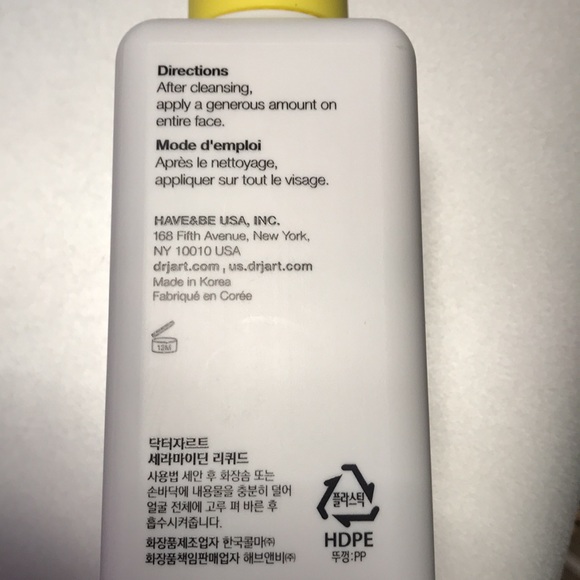 Dr. Jart+ Ceramidin Liquid Moisturizing Toner *EXPIRED in April 2024* - Picture 6 of 13